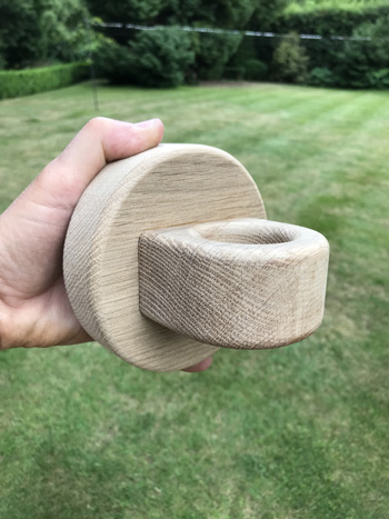 a wooden surprise