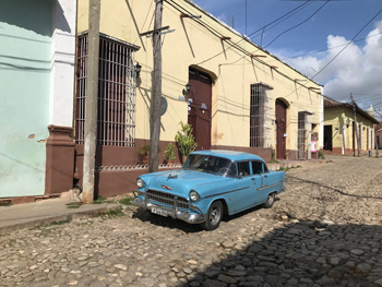 Trinidad with cobbled streets