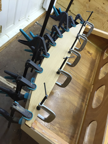 Glue up