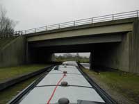 Passing under the M40